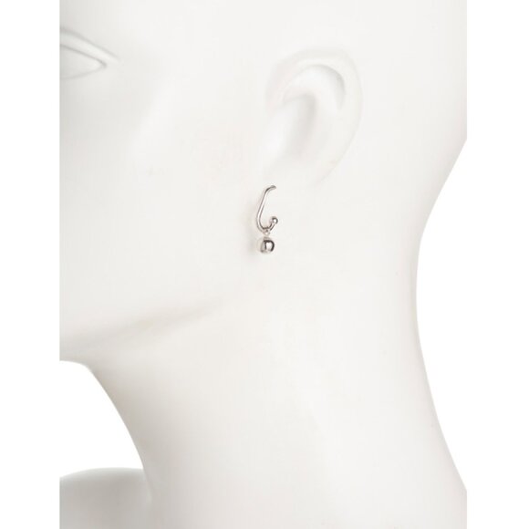 MILOR SILVER Silver Made In Italy Sterling Silver Dangle Bead Earrings - Picture 2 of 2